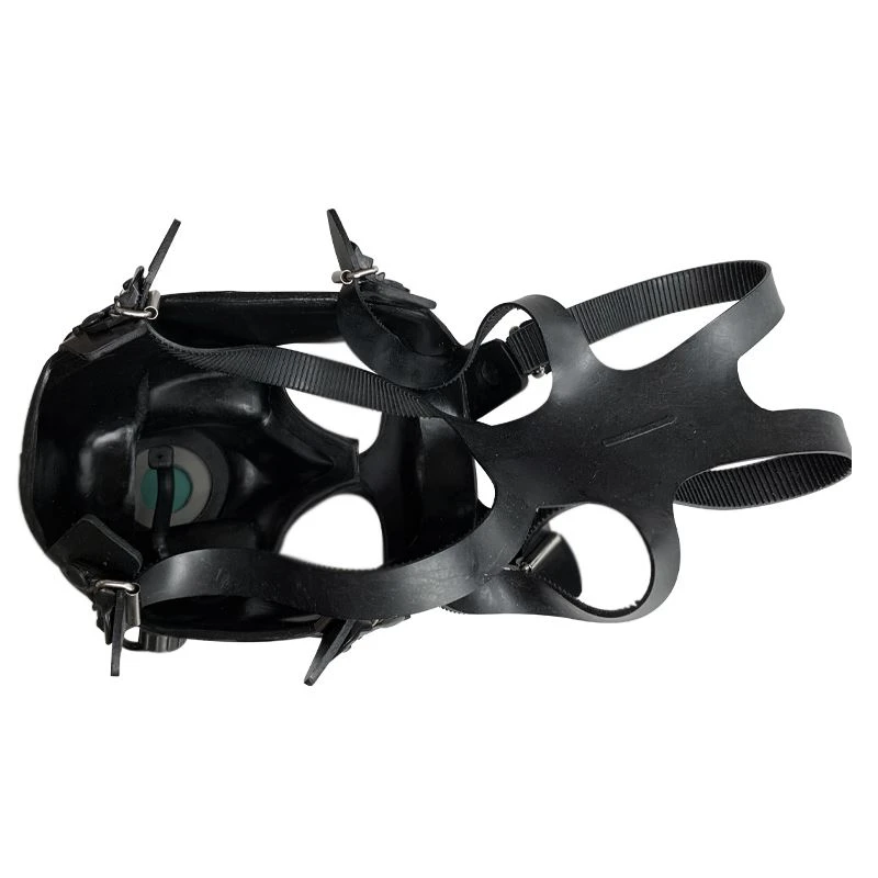 Gas Mask with Water Bottle