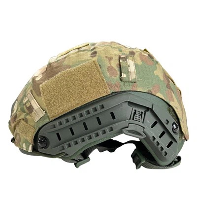 Тактичний чохол для шолома з дихаючої тканини з камуфляжу